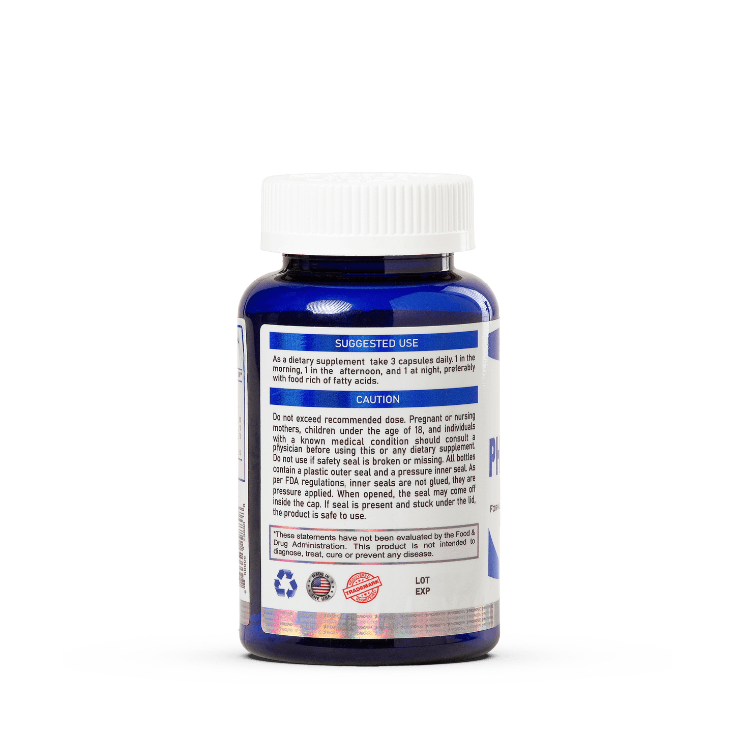 Phosphopure Phosphoethanolamine – 90 Capsules